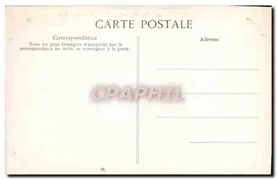 Schody Apollon — Specjalna kolekcja Pałacu w Compiègne — wydawca anonimowy, nr 44 — Rewers