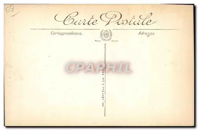 Mézières — Iglesia de Nuestra Señora — Escalera (siglo XV) — Edición especial Braine — Reverso