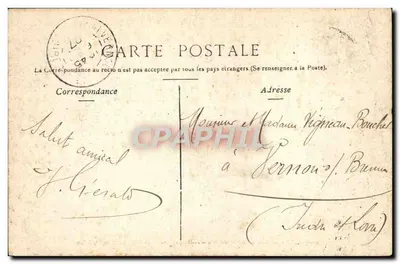 Angoulême (i okolice) — Larochebouault — Zamek i rzeka Tardoire — Rewers