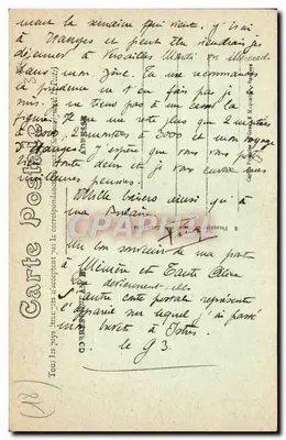 Bourges — Palais Jacques-Cœur — Cour intérieure — Éditeur E.M. n°304 — Rewers
