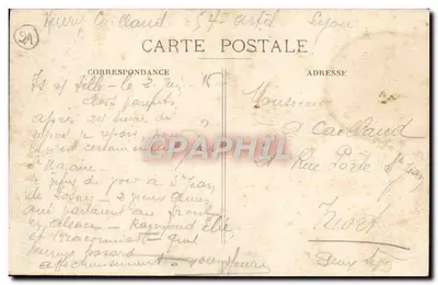 Dijon — Absydę katedry Świętego Benignusa — Rewers
