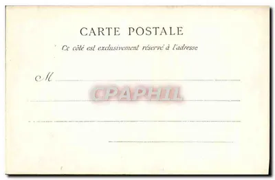 Dreux — Detalhe do Coro da Igreja São Pedro — C.P.A. n°21 — Verso