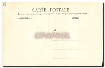 Dreux - Zaal van de begane grond van het Stadhuis (16e eeuw) — Ch. Foneault, uitgever, Dreux — Achterkant