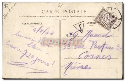 Dreux - Kapel van Sint-Louis - Graf van Prinses Marie d'Orléans — Ch. Foncault, uitg., Dreux — Achterkant