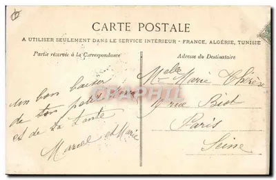 DREUX — Os Túmulos da Capela Real — A C.P.A. n°62 — Verso