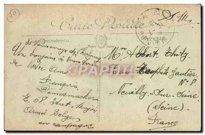 Tourlaville — O Castelo — Editor não identificado, n° 3 — Verso