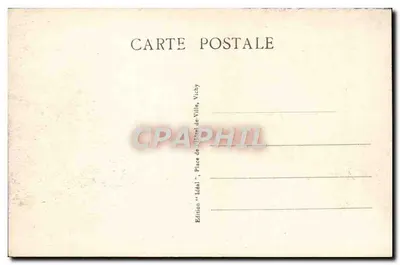 Vichy - Chalet de l'Empereur — Édition Idéal, n° 402 — Verso