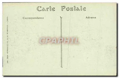Cidade de CARCASSONNE — Subida da Porta da Aude — ND. Fot. — Verso