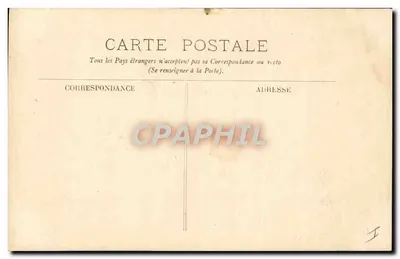 Amboise — Le Château — Porte de l'Ancien Jeu de Paume où Charles VIII se blesa mortellement — Phot. Mme Marchais, Amboise — Rewers