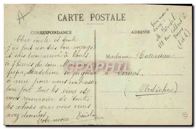 Tours — La Catedral y la Casa de salud de San Gatien — A. B. — Reverso