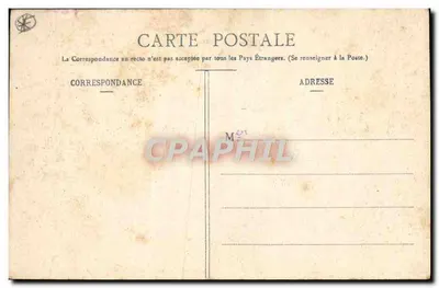 Bilhete postal antigo Cévennes Arredores de Sainte Agrippée — Verso