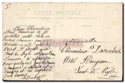 Interior de um oratório — Oraatório de Marguerite d'Autriche — B. Ferrand, editor, 41, rue Centrale, Bourg (Ain) — Verso