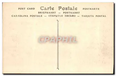 Paleis van VERSAILLES — Ontvangerkamer van Marie-Antoinette — ND Phot. n°30 — Achterkant