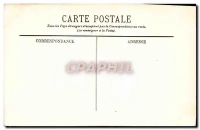 Versailles — O Grande Trianon — O Pórtico — LL. — n° 182 — Verso