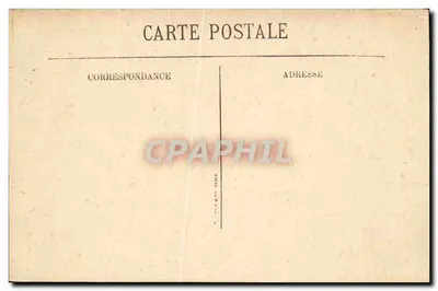 Pałac w Versailles — Orangeria — Wydawca nieznany — Rewers
