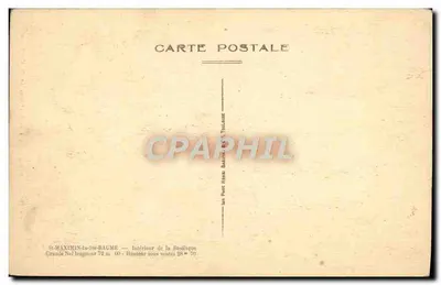 St-Maximin-la-Ste-Baume — Wnętrze Bazyliki — Wydawca: Stuzet — Rewers