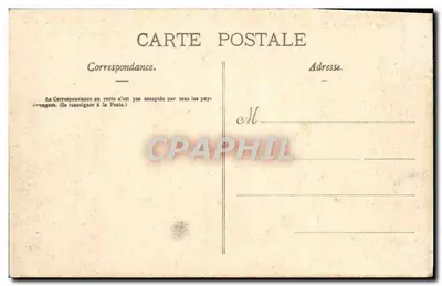 Pau — O Castelo Nacional visto do Grande Parque — Les Pyrénées Illustrées, n° 917 — Verso