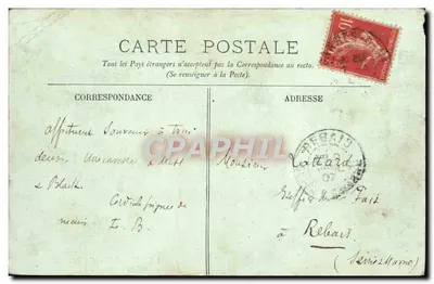Île Sainte-Marguerite — Entrée du Fort — LL, n°743 — Rewers