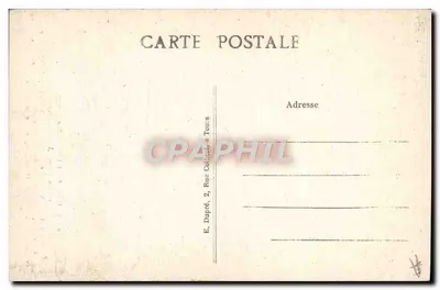 Tours (Indre-et-Loire) — Hotel Gouin (15e eeuw) — A.P. — Achterkant