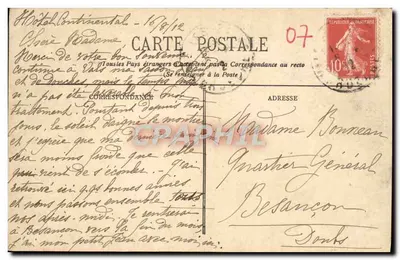 Vals-les-Bains — Ogólny widok — Wyd. Prévoyot, Avignon — Rewers