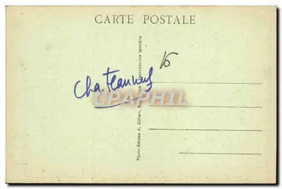 Châteauneuf - Katedra, Front (Zabytek historyczny) — A.G.A. - 2084 — Rewers