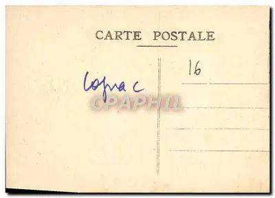Cognac — Portal Kościoła Świętego Legera — Rewers