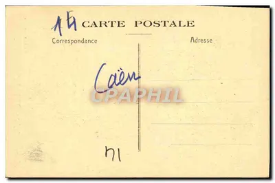 Caen — Chiesa della Trinità, il sepolcro della Regina Matilde e la navata — Verso