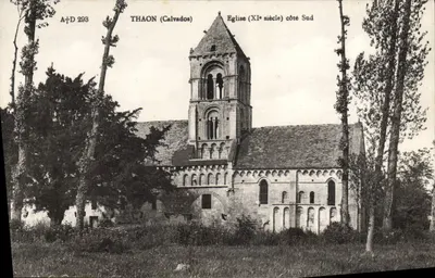 Thaon (Calvados) — Igreja (século XI) lado Sul — A+D 293