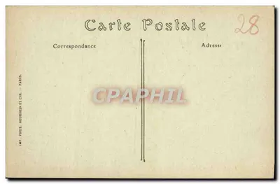 Katedra w Chartres — Pourtour du Chœur (XVIe siècle), « Le Sépulcre », « Couronnement de la Vierge » — ND. Phot. — N° 887 — Rewers