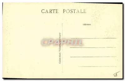 Faiencerie Bretonne de la Grande Maison — Pintor em Faiança — Quimper — Verso