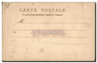 पानी के किले के महल — 1900 के विश्व व्यापार मेला के स्मृति — परफ्यूमरी एड. पिनॉड, 18, प्लेस वेंडोम, पेरिस — पीछे