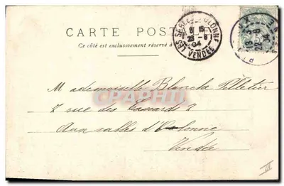 Niño cerca de una estatua — Alice promenade — editor Alice Poztton, n°3 — Reverso