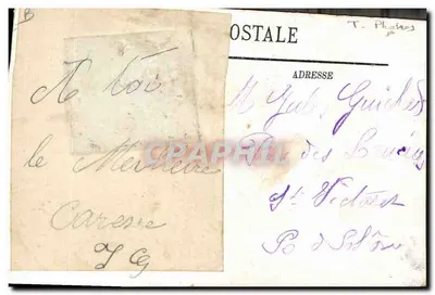 Lourdes — L'Apparition — L'Immaculée Conception — Verso