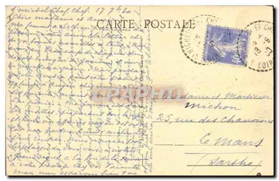 Pornic - Entrada do Porto — cartão postal n°45, editado por G. Arnaud, Saint-Marc — Verso