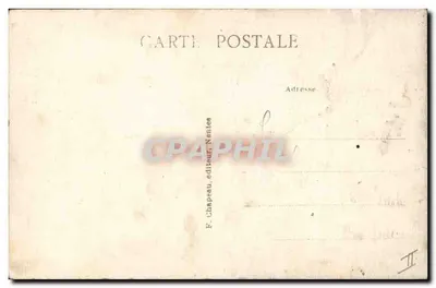 Pornic (Loire-Inf.) — À beira do Qual — F. Chapeau, Nantes — Verso
