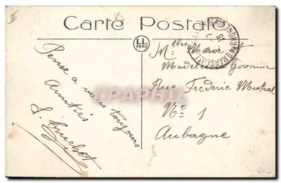 Bordeaux — O Porto e os Cais — LL — Verso