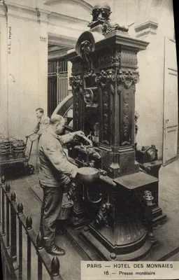 Paris — Hôtel des Monnaies — Presse monétaire — D.A.L. repro
