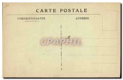 Paris — Hôtel des Monnaies — Münzdruckpresse — Verlag L. A. Loguet, 17 — Rückseite
