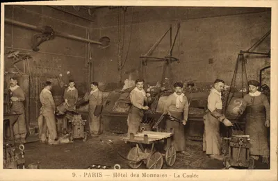 Paris — Hôtel des Monnaies — La Coulée — n°9