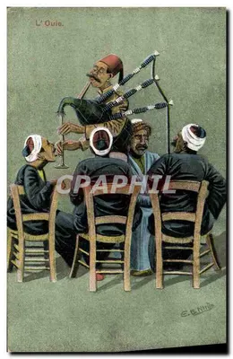 Músicos em Oumie — Editor Vista Revisione, Milão, n° 3751