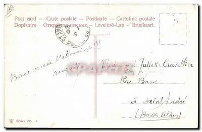 Parada dos Cuirassiers „Königin“ No. 2 (Pasewalk) — Exército alemão — edição da série 995, 4 — Verso