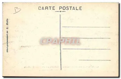 Paris faz uma parada no momento do desfile dos vencedores — Prova de fundo para reconhecimento de cavalaria, oferecida por Le Matin — Fototipia A. Thiriat e Cie - Toulouse — Verso