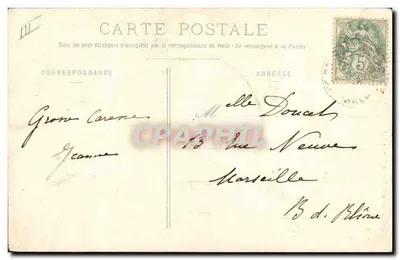 Femme en costume de Savoie tissant à la huppe — E. Reynaud, Chambéry, n°21 — Verso