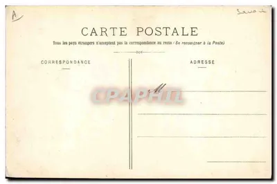 Kleding van Savoie — Tarentaise — E. REYNAUD UITGEVER CHAMBERY — Achterkant