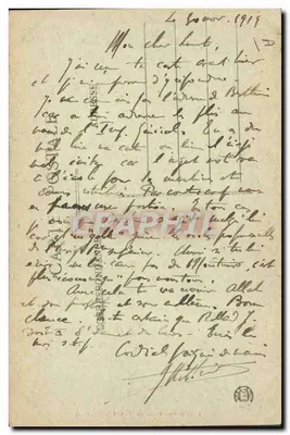 Mujer en traje de Saboya — Bourg-Saint-Maurice — E. Reyvaud, editor, n°15 — Reverso