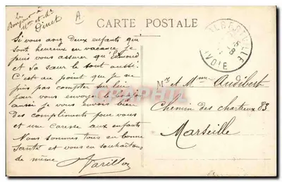Savoie — Kleding van de Tarentaise — Coll. L. Grimal, Chambéry — Achterkant