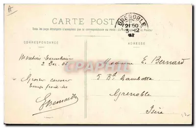 Trajes de Saboia (Tarentaise) — E. Reynaud, Editor, Chambery — n°1 — Verso