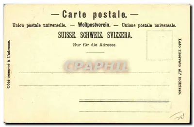 Stilisierte Blumen — Schweizer Briefmarkenmuster — Verleger: Béatrice & Cie, Bern — Rückseite