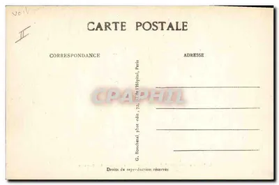Diligência das Messageries Royales — Linha de Paris a Strasbourg, por volta de 1830 — Museu Carnavalet — Verso