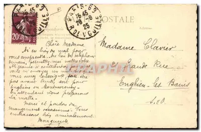 Postino delle Poste sotto Luigi Filippo — Incisione estratta dal Giornale — editore Louis Montmartre — Verso